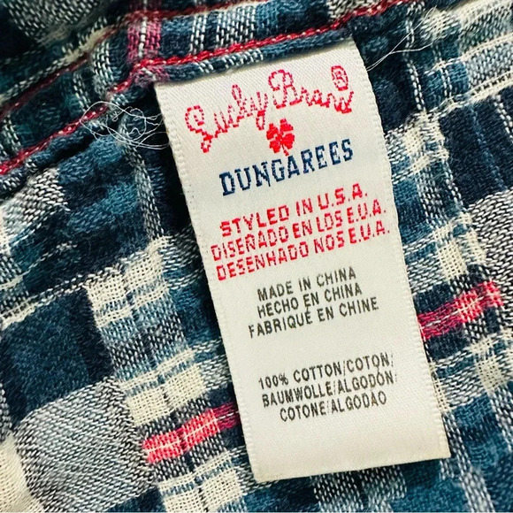 Lucky Brand women's size Large long sleeve, button down, quilted shirt - Picture 3 of 5